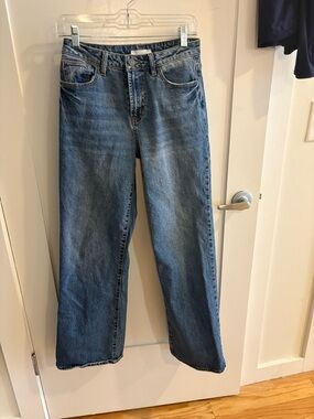 Habitual Women's Light Blue Wide Leg Jeans